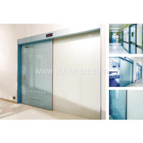 Automatic Hermetic Sliding Doors with Lead Panels